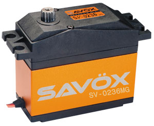 Savox SV-0236MG 5th Scale Size Servo